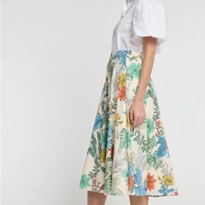 NWT HINSON WU Gloria Rainforest Print Skirt